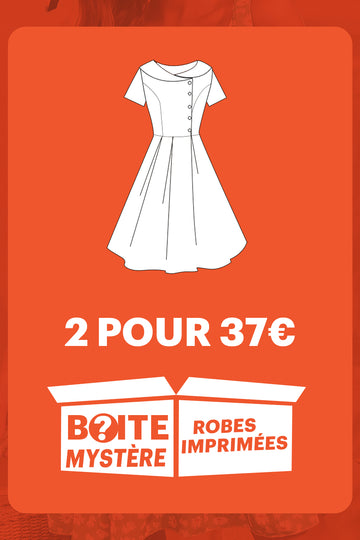 ZAPAKA BOÎTE MYSTÈRE de 2Pc Robes Imprimées